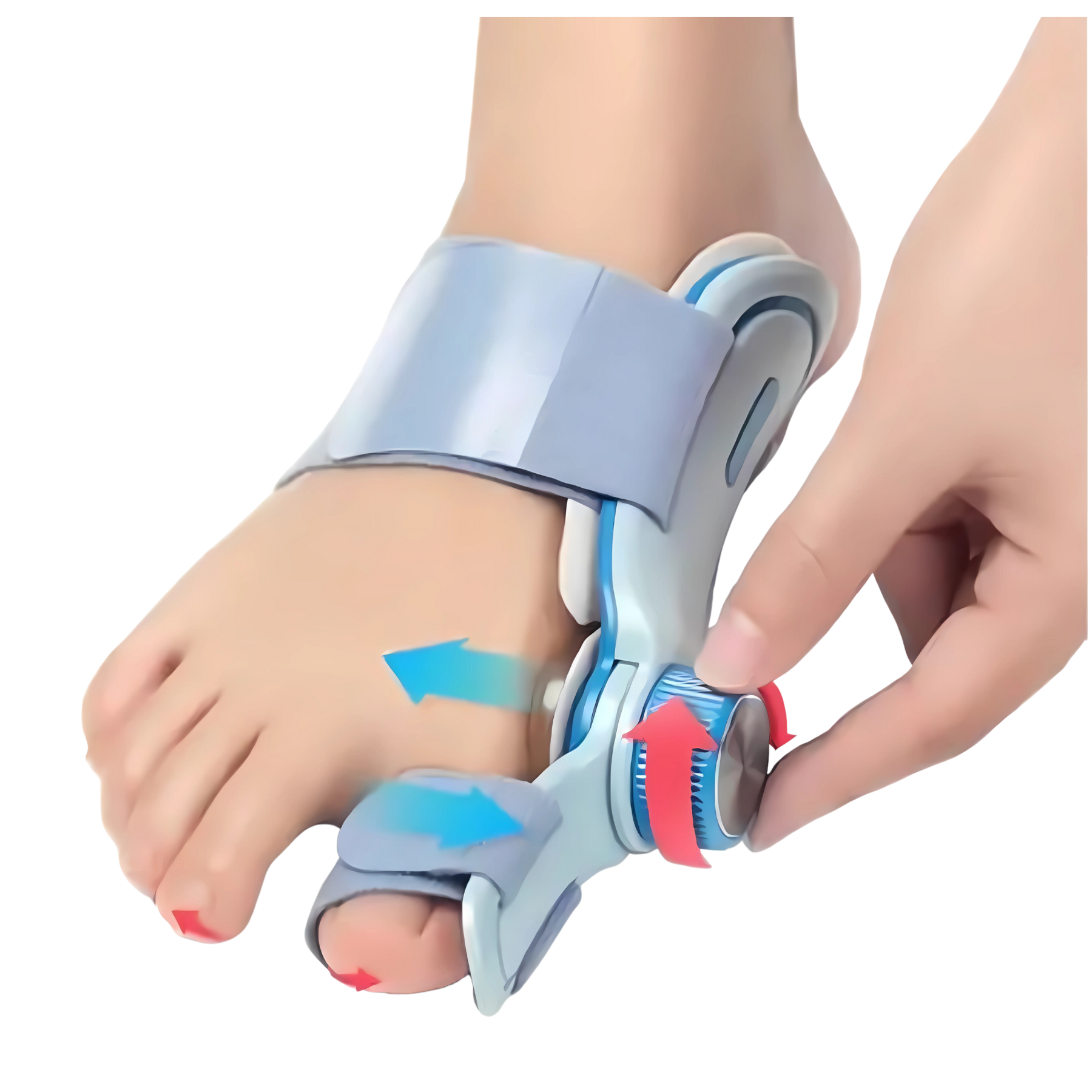 Corrector de Juanetes Ajustable | Férula Ortopédica para Dedo Gordo del Pie