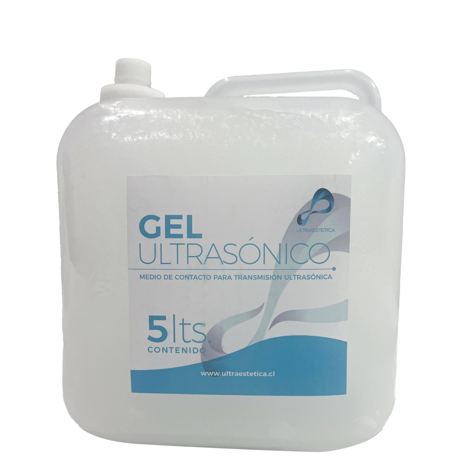 Gel Conductor para Ultrasonido 5 Litros – Médico, Estético y Fisioterapia mas Dispensador