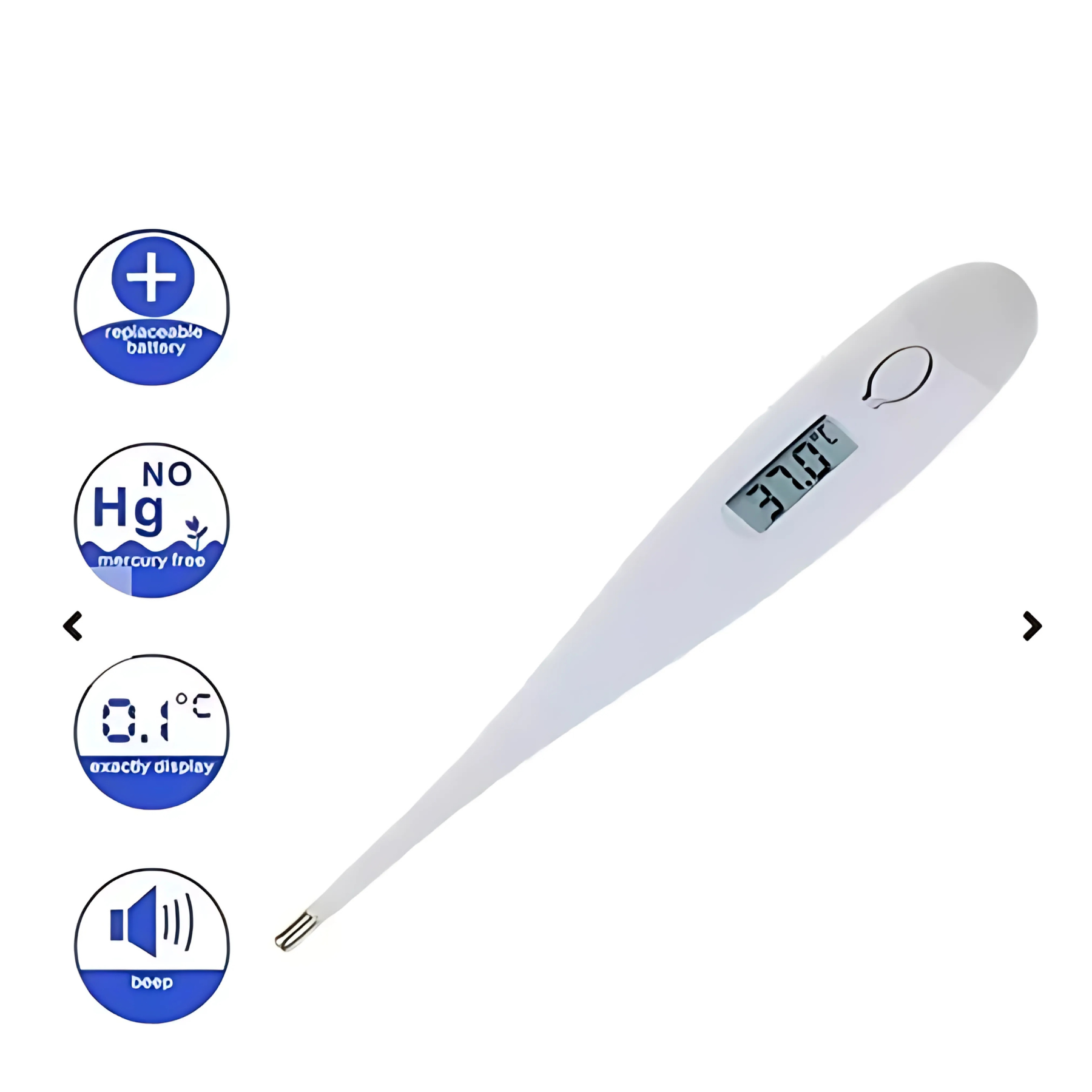 Termómetro Digital Corporal Para Niños y Adultos – Preciso y Rápido