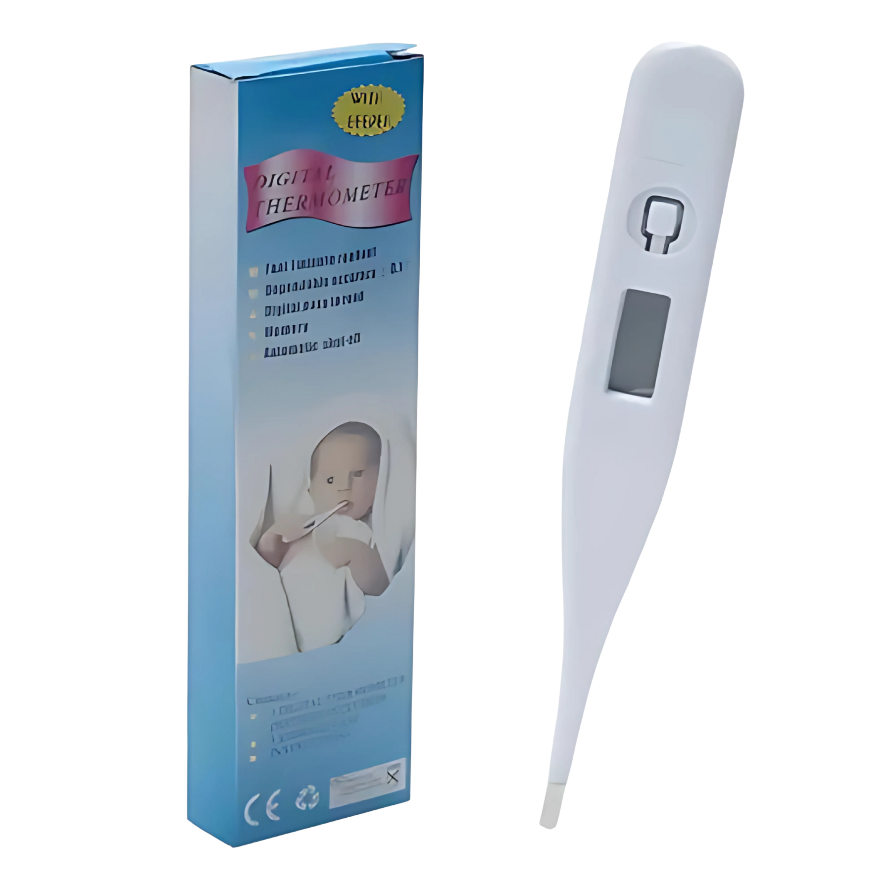 Termómetro Digital Corporal Para Niños y Adultos – Preciso y Rápido