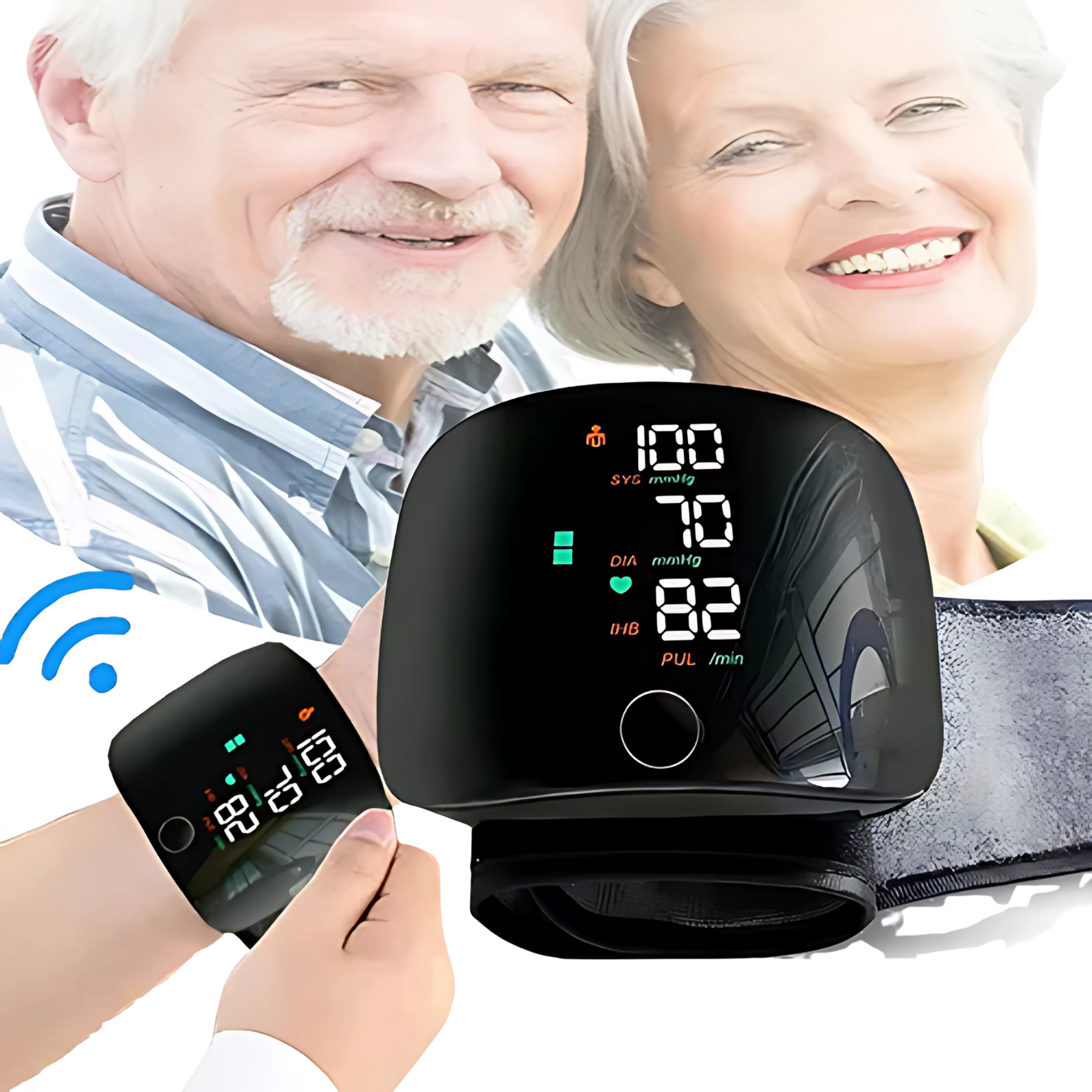 Tensiómetro Con Voz Monitor Presión Arterial USB Recargable Digital Preciso Portátil