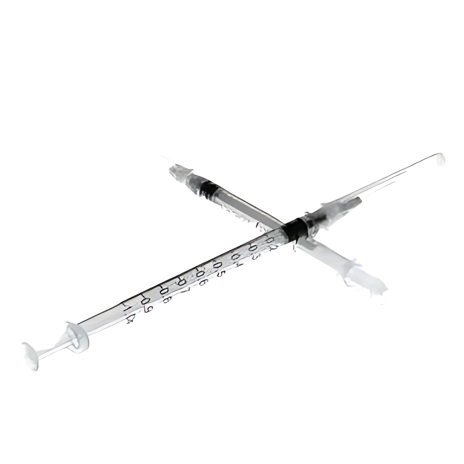 Jeringa 1ml Tuberculina con Aguja 27G x 1/2 Cranberry Desechable Estéril Caja 100 Unidades