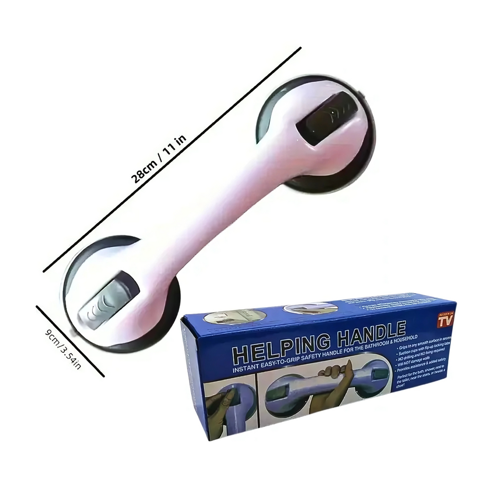 Agarradera Manilla Soporte Con Ventosa Para Ducha Baño Seguridad Antideslizante Resistente Portátil Ergonomica