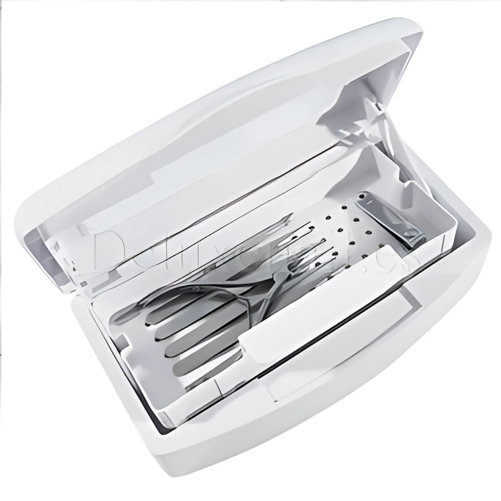 Caja Para Esterilizador Herramientas De Limpieza Profesional Portátil Higiénica Segura