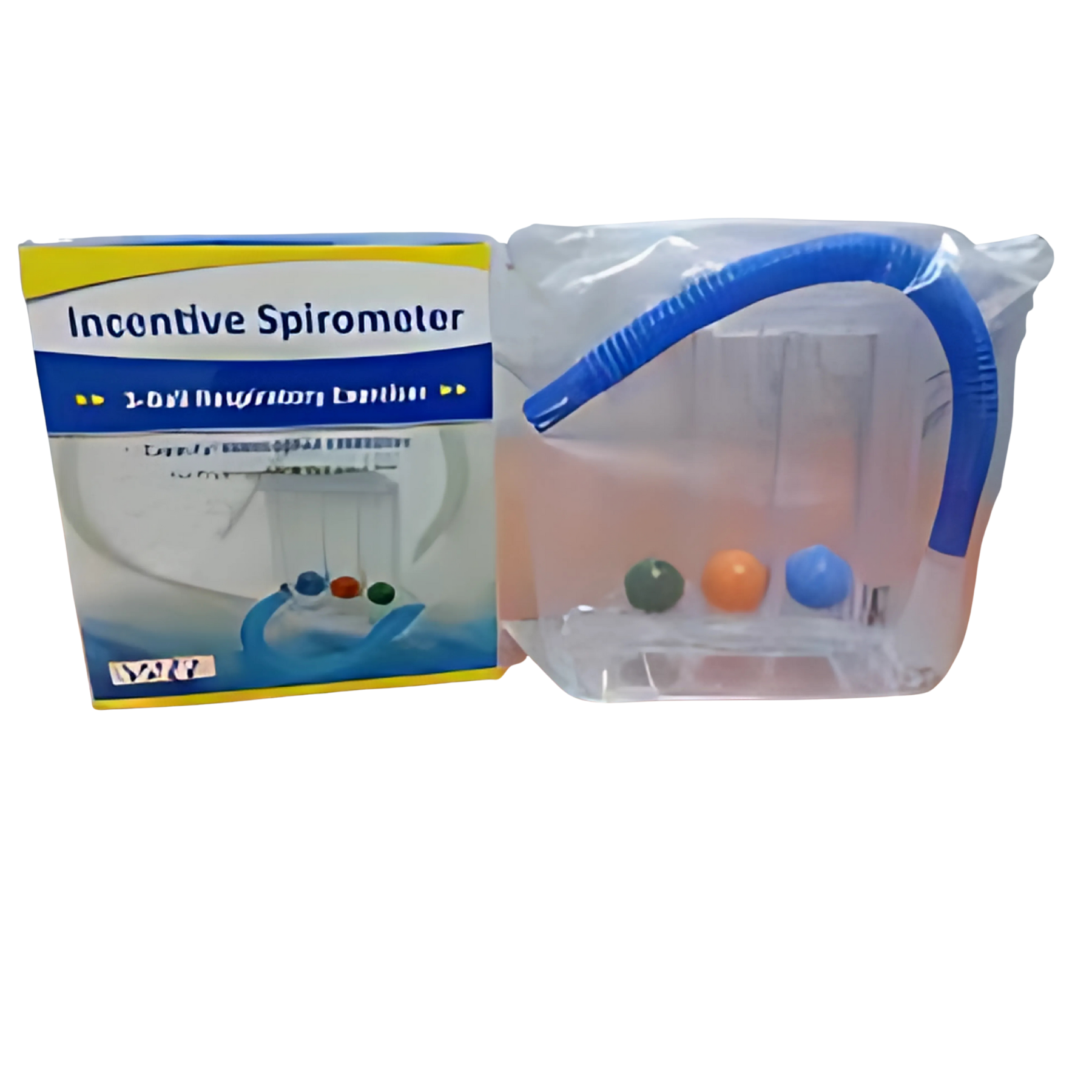 Entrenador de Respiración Para Capacidad Pulmonar Ejercicio Fitness Respirador Portátil Profesional