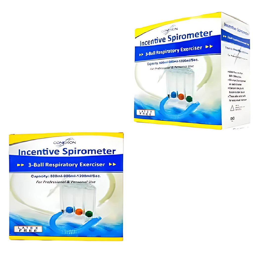 Entrenador de Respiración Para Capacidad Pulmonar Ejercicio Fitness Respirador Portátil Profesional