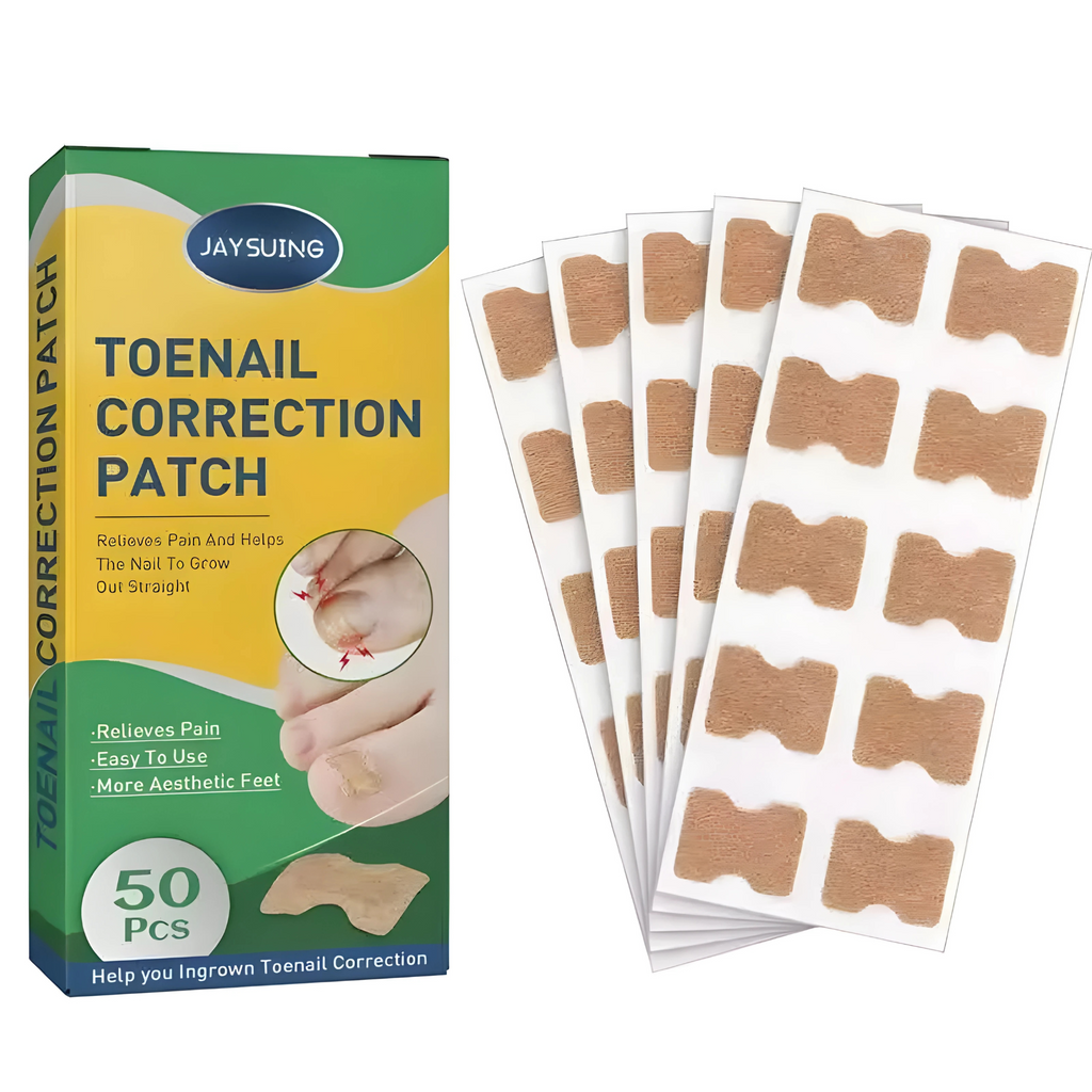 50 Parches Para Uñas Encarnadas Corrector Protector Tratamiento Rápido Seguro Efectivo